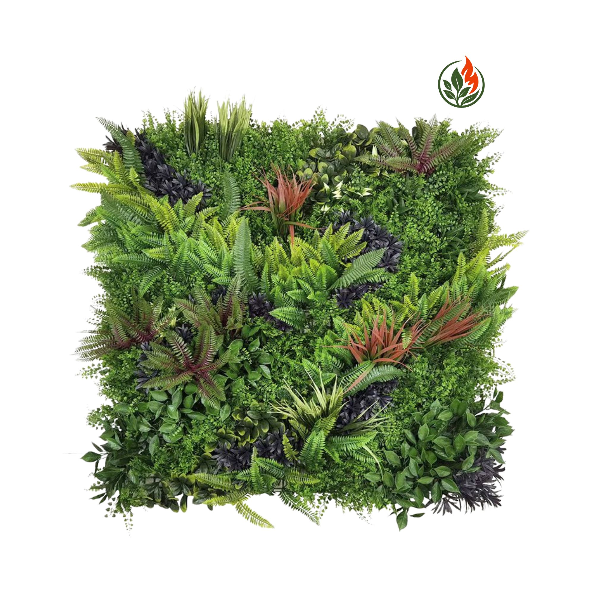 BPM260EX015-2 Mata zielona trudnopalna Violet Sunrise C 100x100 cm