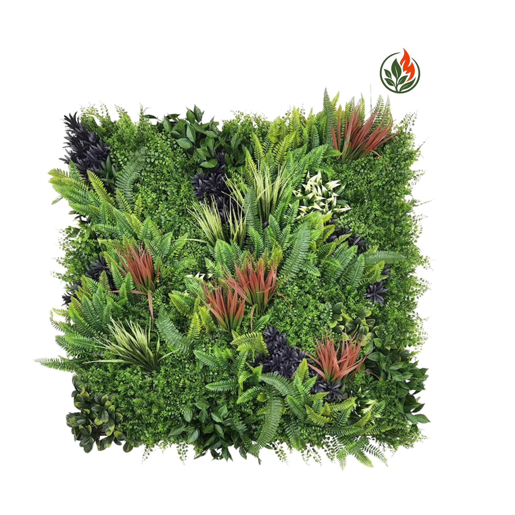 BPM260EX015 Mata zielona trudnopalna Violet Sunrise A 100x100 cm